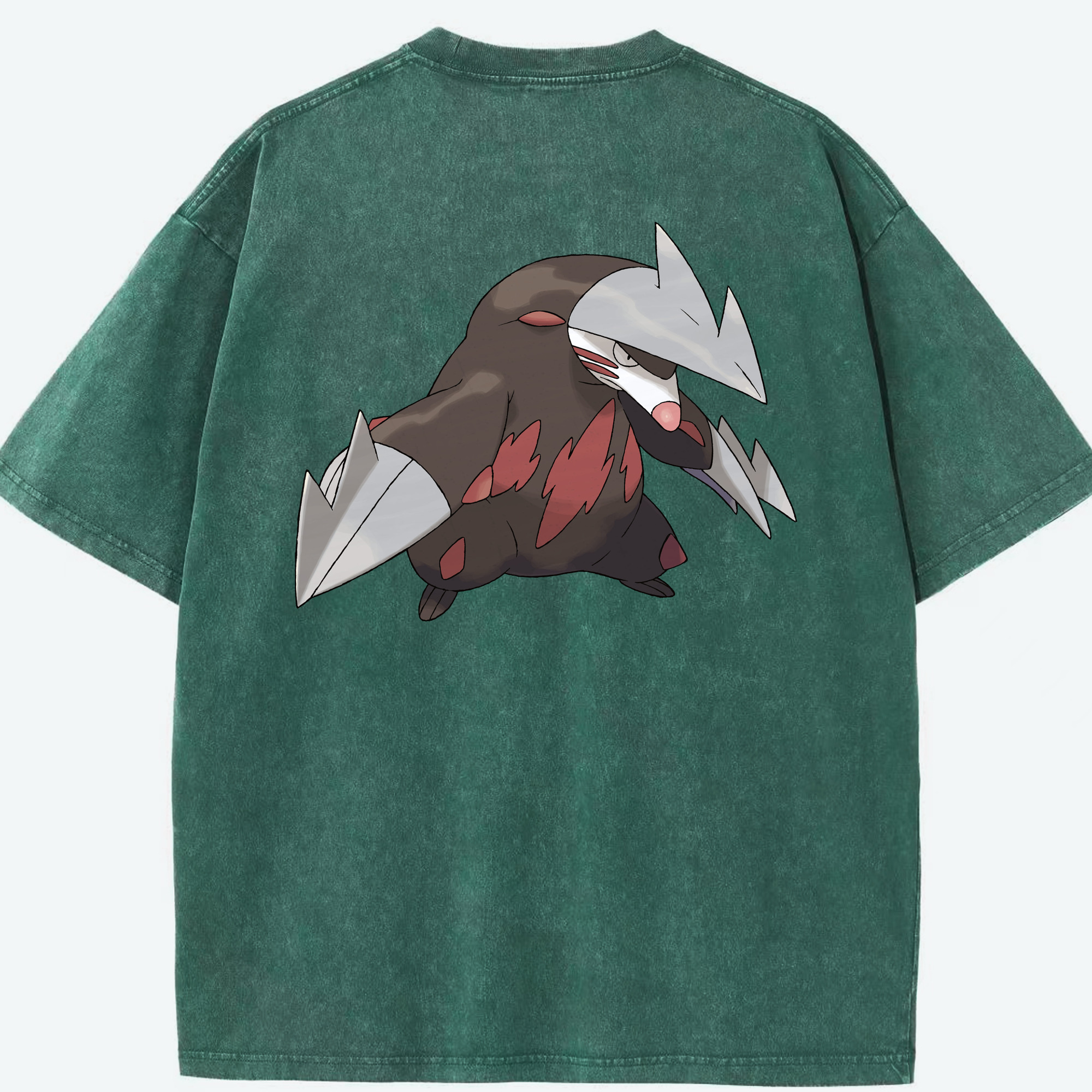 （画像用） ポケットモンスター Pokémon 綿100% ヴィンテージ風 半袖Tシャツ（背面プリント）